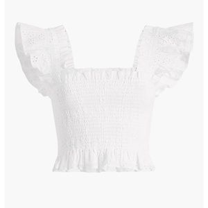 Hill House Paz Top White Small